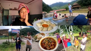 ramailo family vlog/ pokhara/ mukbang/ nepali mom vlog/ sano sansar/ momo/ nepali khana/