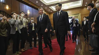 Chinese FM Qin Gang meets with U.S. Secretary of State Antony Blinken in Beijing