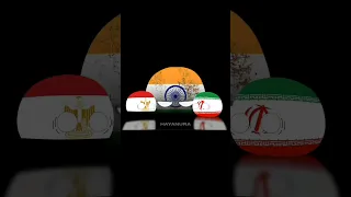 INDIA 🇮🇳 Unveiling itself 🔥🔥 | Countryballs Animation #countryballs #shorts #edit