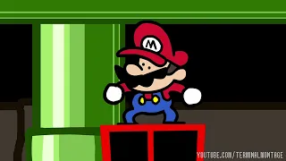 Speedrunner Mario pulls off the Wrong Warp Glitch @TerminalMontage (Mario Bros 3 Animated)
