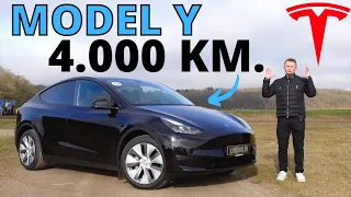 KØRER 4.000 KM. I TESLA MODEL Y! Kan jeg anbefale den...?