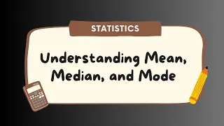 Mean, Median and Mode - Math antics | Statistics and Data