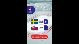 ŠVÉDSKO vs. SLOVENSKO | 6:1 | IIHF Majstrovstvá sveta 2024 - Highlighty zápasu