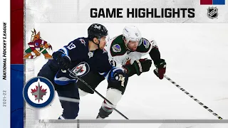 Coyotes @ Jets 3/27 l NHL Highlights 2022