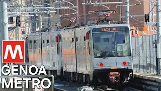 [4K] 🇮🇹 Genoa Metro / 🇮🇹 Metropolitana di Genova (2024 EDITION)