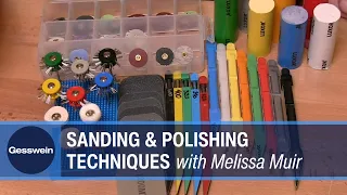 Sanding and Polishing Jewelry Making Techniques with Melissa Muir