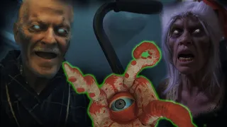 Granny Chapter 2 IRL Horror Game Granny In Real Life with Grandpa Water Monster Squid on Christmas