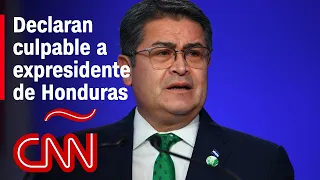 El expresidente de Honduras Juan Orlando Hernández es declarado culpable. Esto es lo que sabemos.