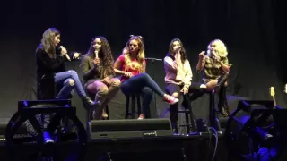 Fifth Harmony Camila Cabello sings Look At Me Now by Chris Brown on 7/27Tour Manchester soundcheck