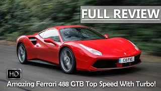 Amazing Ferrari 488 GTB Top Speed With Turbo!