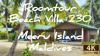 Maldives Beach Villa Tour | Meeru Island Resort