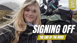 Signing off - journey to the end of the road!