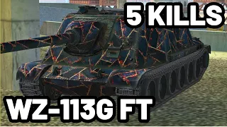 WZ-113G FT | 7K DAMAGE | 5 KILLS | WOT Blitz Pro Replays