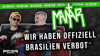 MANTAR über Brasilien Verbot, Promo, Bands im Interview | Moshpit Passion | Pain is Forever and this