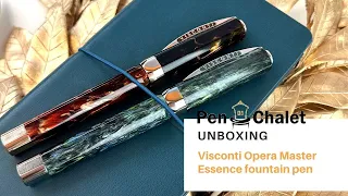 The Ultimate Fountain Pen Unboxing: Visconti's NEW Brooks resin Opera Master Essence