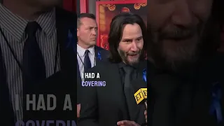 Keanu reeves explain the trick and difficulty of working with 9 finger in johnwick4#shorts #india