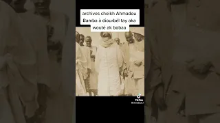 Serigne Touba/photo archive prise il a longtemps par les blancs.#@SenegalPlus  #touba #religion