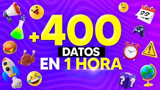 +400 datos curiosos que te harán más interesante en 1 HORA ⏰🚀 [3]