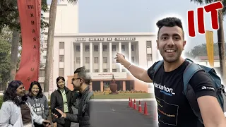 Visiting IIT Kharagpur: Freshers, Hostel & Spicy Questions!