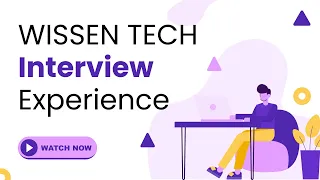 Wissen technology Interview Experience in August 2023 | Java Interview | Round 1