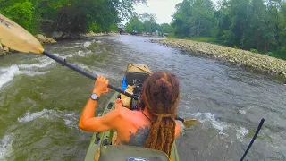 Four Day kayak trip down the French Creek into the Allegheny - Part 1 of 5 Meadville to Cochranton