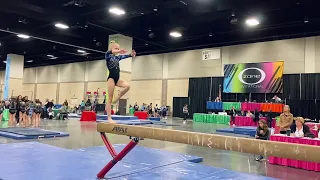 9.55 First Place Level 3 Beam Routine Ozone 2023