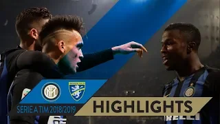 INTER 3-0 FROSINONE | HIGHLIGHTS | Keita and Lautaro show! | Matchday 13 Serie A TIM 2018/19