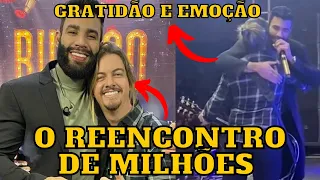 Gusttavo Lima REENCONTRA seu EX-Guitarrista Reinaldo Meirelles em SHOW e EMOCIONA equipe