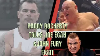 PADDY DOCHERTY TALKS JOE EGAN a& JOHN FURY FIGHT #boxing #viral