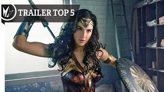 WONDER WOMAN Comic Con Trailer Review - Top 5!