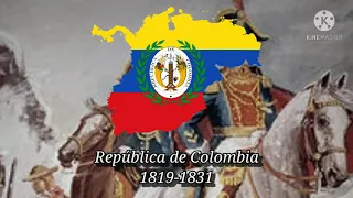 Marcha Libertadora-National anthem of the Republic of Colombia(Gran Colombia)[1819-1831]