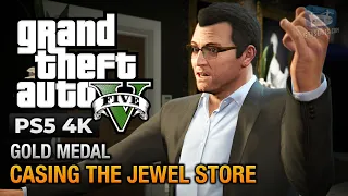 GTA 5 PS5 - Mission #12 - Casing the Jewel Store [Gold Medal Guide - 4K 60fps]