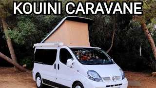 kouini Caravane/ aménagement Renault trafic 2006/camping car Algérie