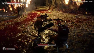 Ryse son of Rome getting my ass kicked by boss in hardest difficulty