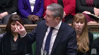 Keir Starmer hammers Rishi Sunak over ambulance waiting times in PMQs