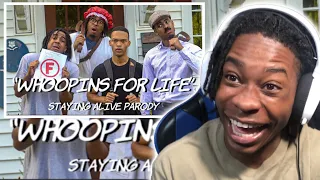 “Whoopins For Life” - Staying Alive Parody ft. @KyleExum | Dtay Known | REACTION