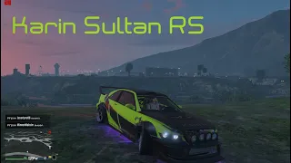 GTA 5(PC)online-тюнинг Karin Sultan RS