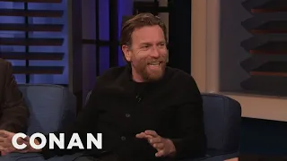 "Doctor Sleep" Star Ewan McGregor Once Lived In A Haunted House | CONAN on TBS