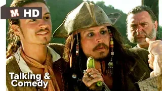 Pirates of Caribbean Hindi The Course of Black Talking Scene