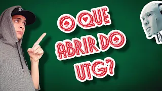 PLO5 - TREINO DE UTG NO SOLVER - RANGE PRE FLOP