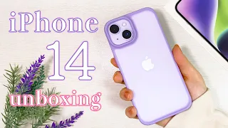  iPhone14 purple + accessories | unboxing✨11Pro→14