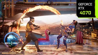 Mortal Kombat 1 | RTX 4070 4K, 1440p, 1080p DLAA/DLSS 3.5 Quality | i7 10700F | PC Performance