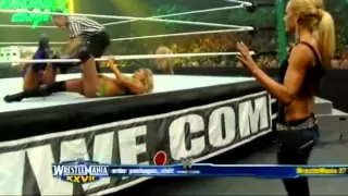 WWE Money in The Bank - Layla vs Kelly Kelly (Women Championship) HD