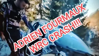 WRC RALLYE MONTE-CARLO 2022 CRASH ADRIEN FOURMAUX | ACCIDENTE DE ADRIEN FOURMAUX RALLYE 2022