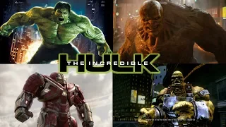 THE INCREDIBLE HULK - ALL BOSS BATTLES (Xbox 360)