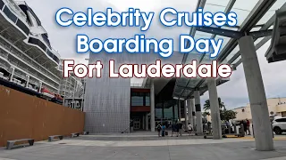 Celebrity Cruises Embarkation at Port Everglades Fort Lauderdale