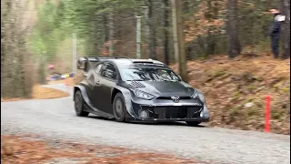 Test Rallye Monte-Carlo 2024 - Sébastien Ogier - Toyota Yaris GR Rally1