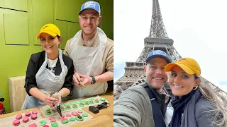 Train From London to Paris, The Eiffel Tower, Macaron Cooking Class, & Lots of Wine (3.22.2023)