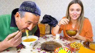 Muslim Street Food | UYGHUR CHINESE Homemade Food + HALAL Street Food in Kyrgyzstan!