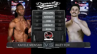 Kafele Mensah vs Riley Fox DCS 85